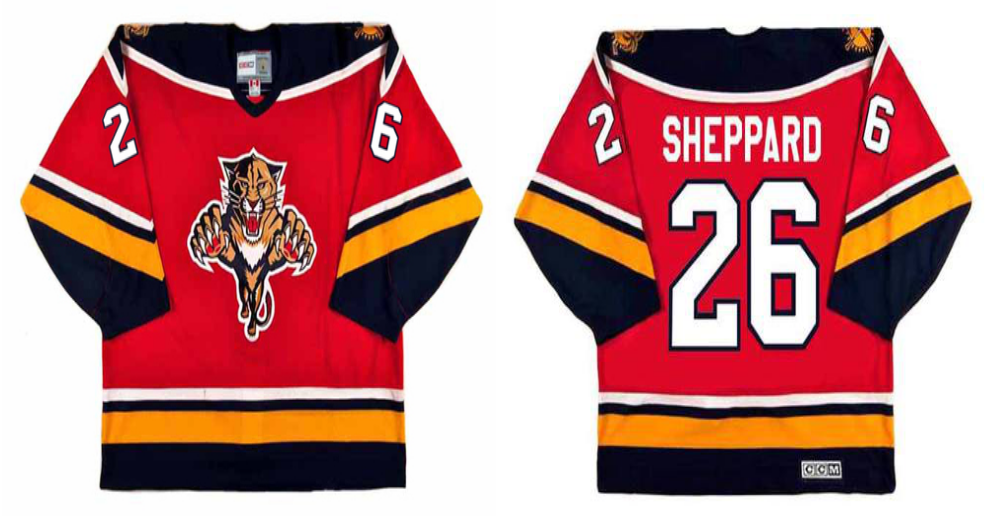 2019 Men Florida Panthers 26 Sheppard CCM NHL jerseys